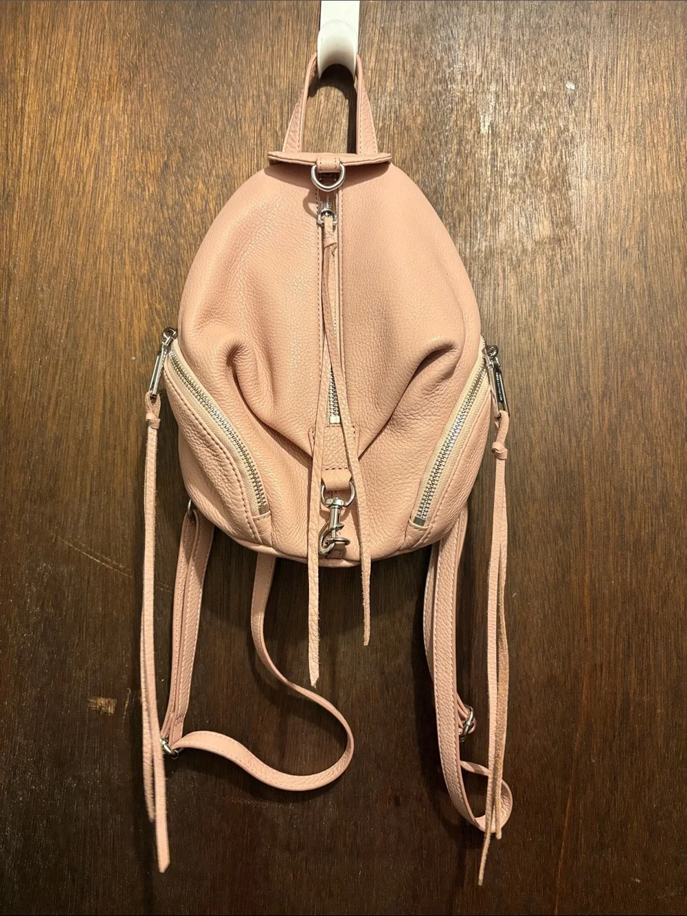 Rebecca Minkoff Julian Mini Backpack Pink